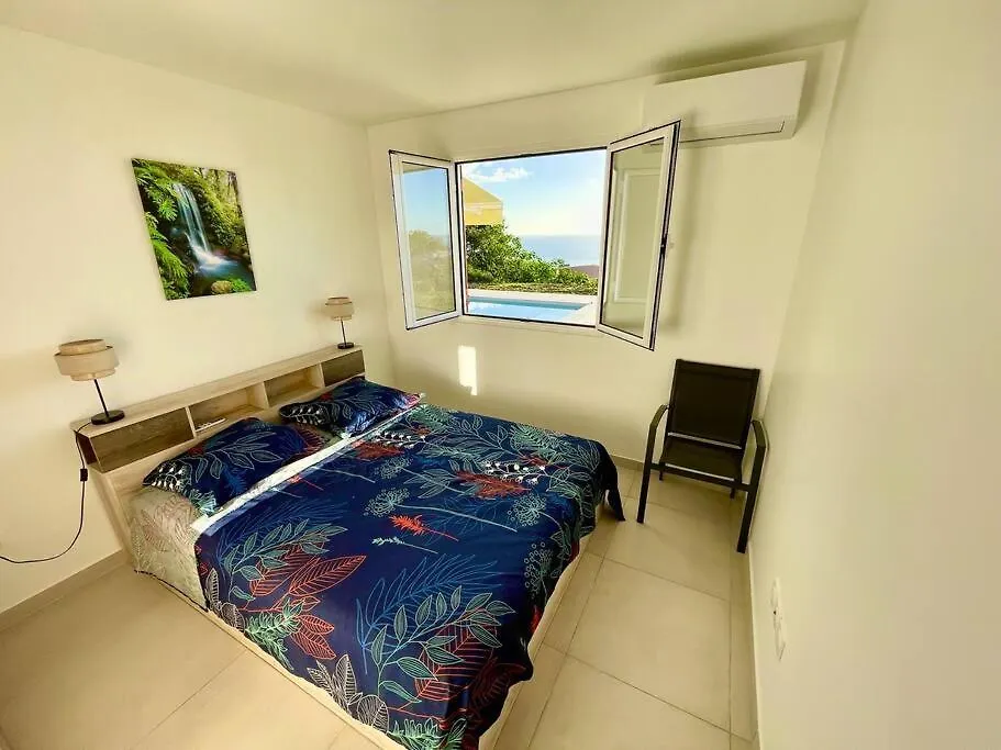 Magnifique Villa 6 A 8 Pers Avec Piscine - Vue Mer Vieux-Habitants